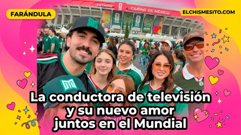 Novio de Andrea Legarreta 2026: quién es y cómo fue la noche del Mundial junto a Erik Rubín