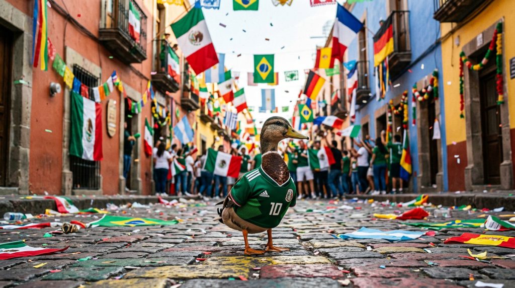 El Pato Merlín ya tiene registro legal: la familia del pato viral del Mundial protege su marca